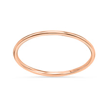 Load image into Gallery viewer, 10k Classic 1MM Yellow, White or Rose Gold Stackable Wedding Band