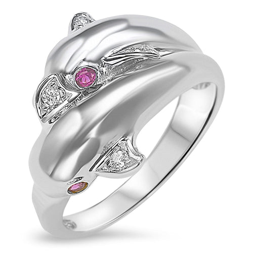 Sterling Silver 925 Women's Butterfly Ring
