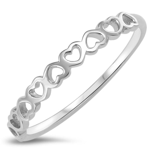 Sterling Silver 925 Heart Ring