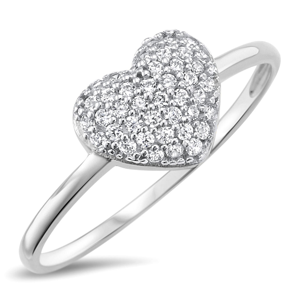 Sterling Silver 925 Heart Ring