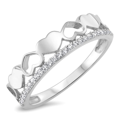 Sterling Silver 925 Heart Ring