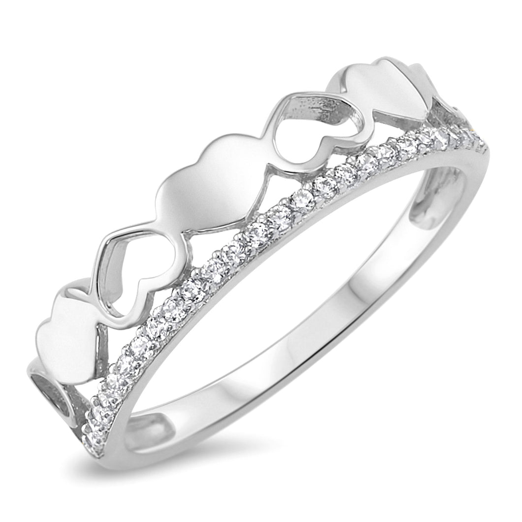 Sterling Silver 925 Heart Ring