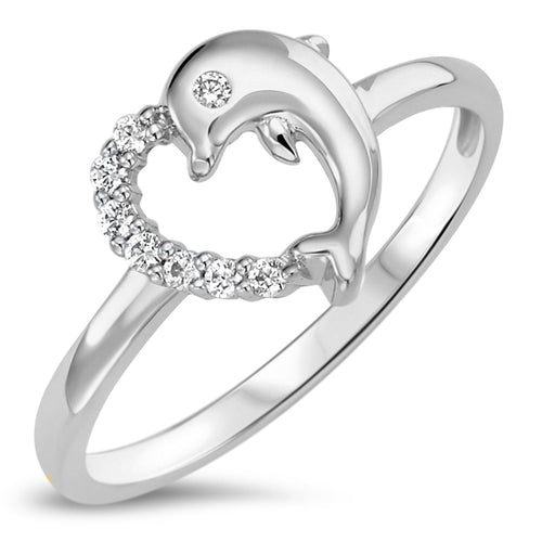 Sterling Silver 925 Women's Butterfly Ring