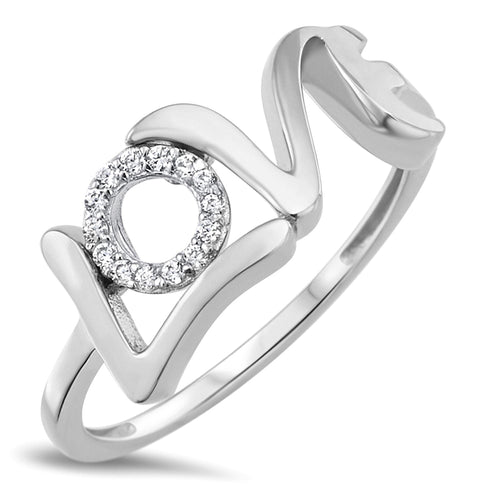 Sterling Silver 925 Love Ring