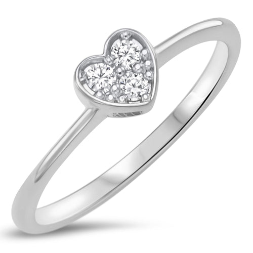 Sterling Silver 925 Heart Ring