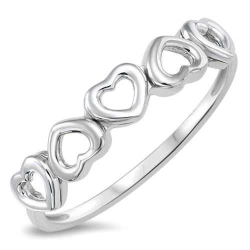 Sterling Silver 925 Heart Ring