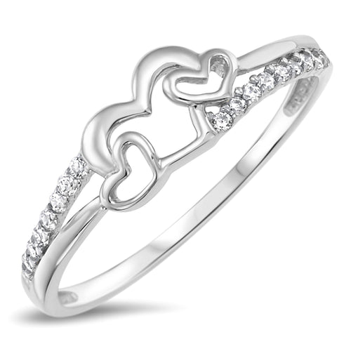 Sterling Silver 925 Heart Ring