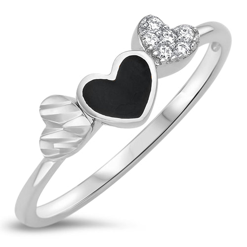 Sterling Silver 925 Heart Ring