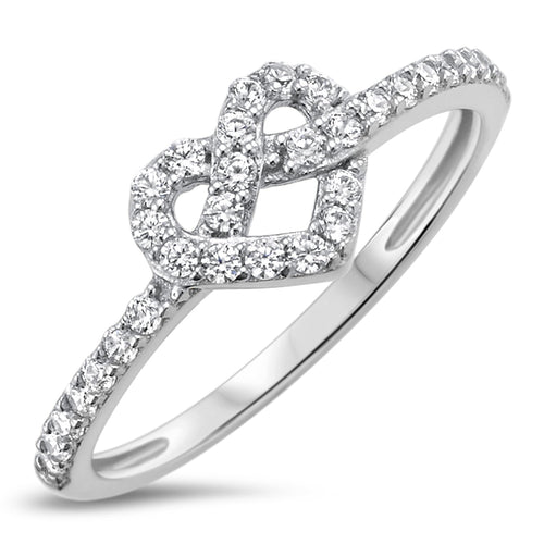 Sterling Silver 925 Heart Ring